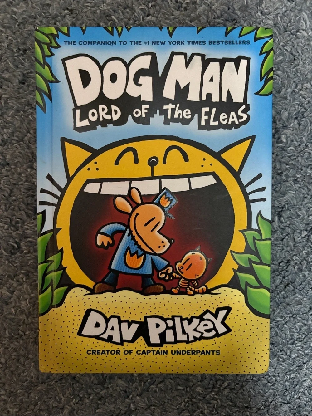 Dog Man: Lord of the Fleas Hardcover Book